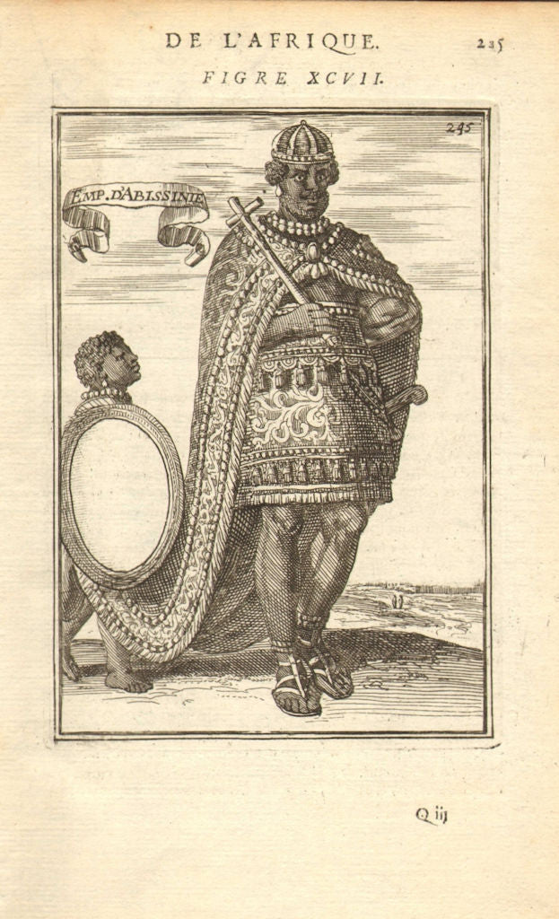 EMPEROR OF ABYSSINIA. Probably Yohannes I (A'ilaf Sagad). Ethiopia. MALLET 1683